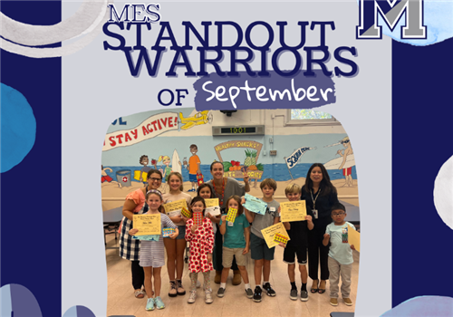 September Kind Students of the Month