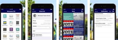 Screenshot of District App